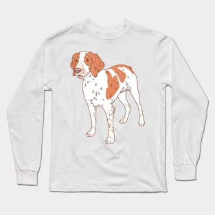 Brittany Spaniel Long Sleeve T-Shirt